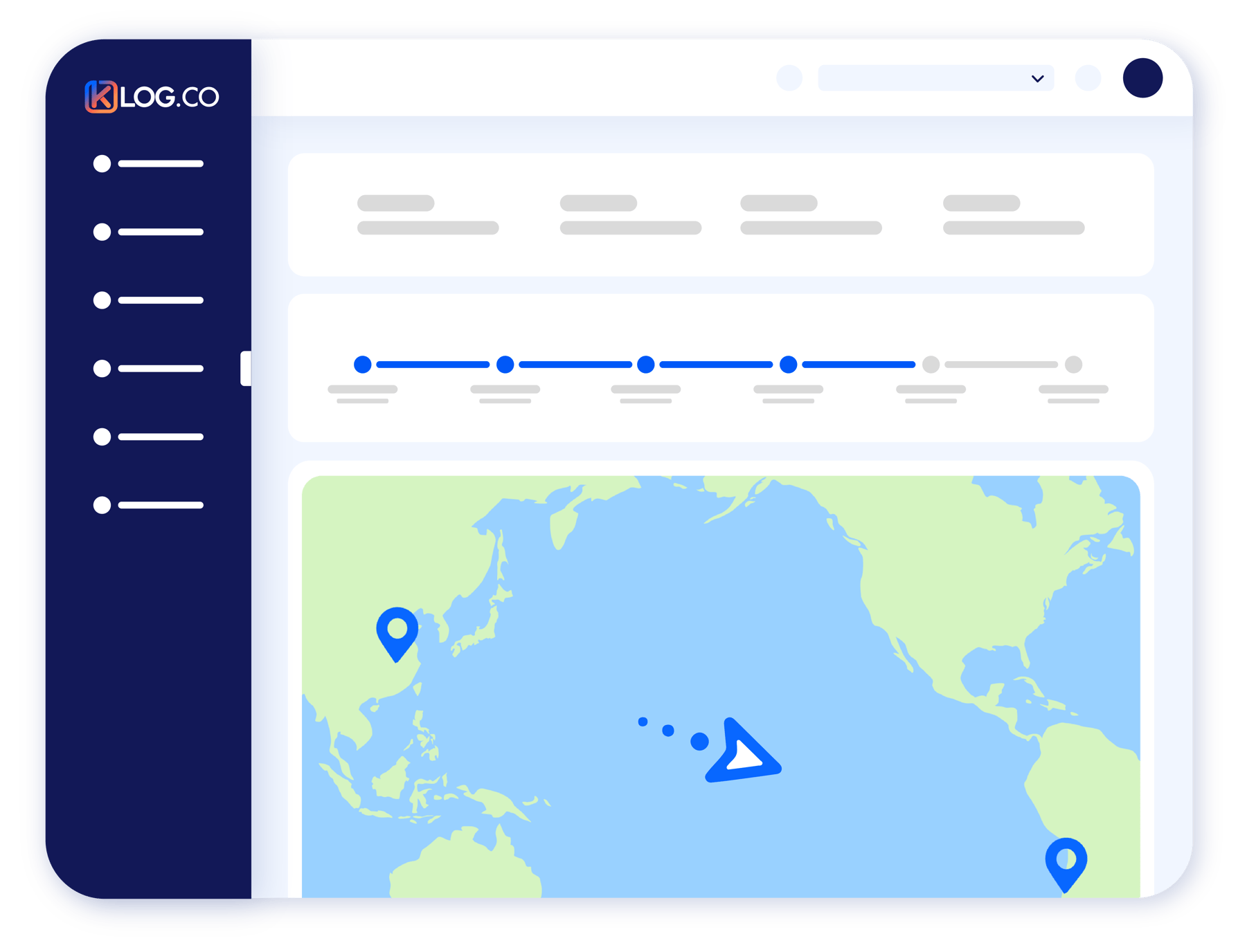 Klog Storage Freight forwarder digital | Transporte de carga en LatAm — KLog.co
