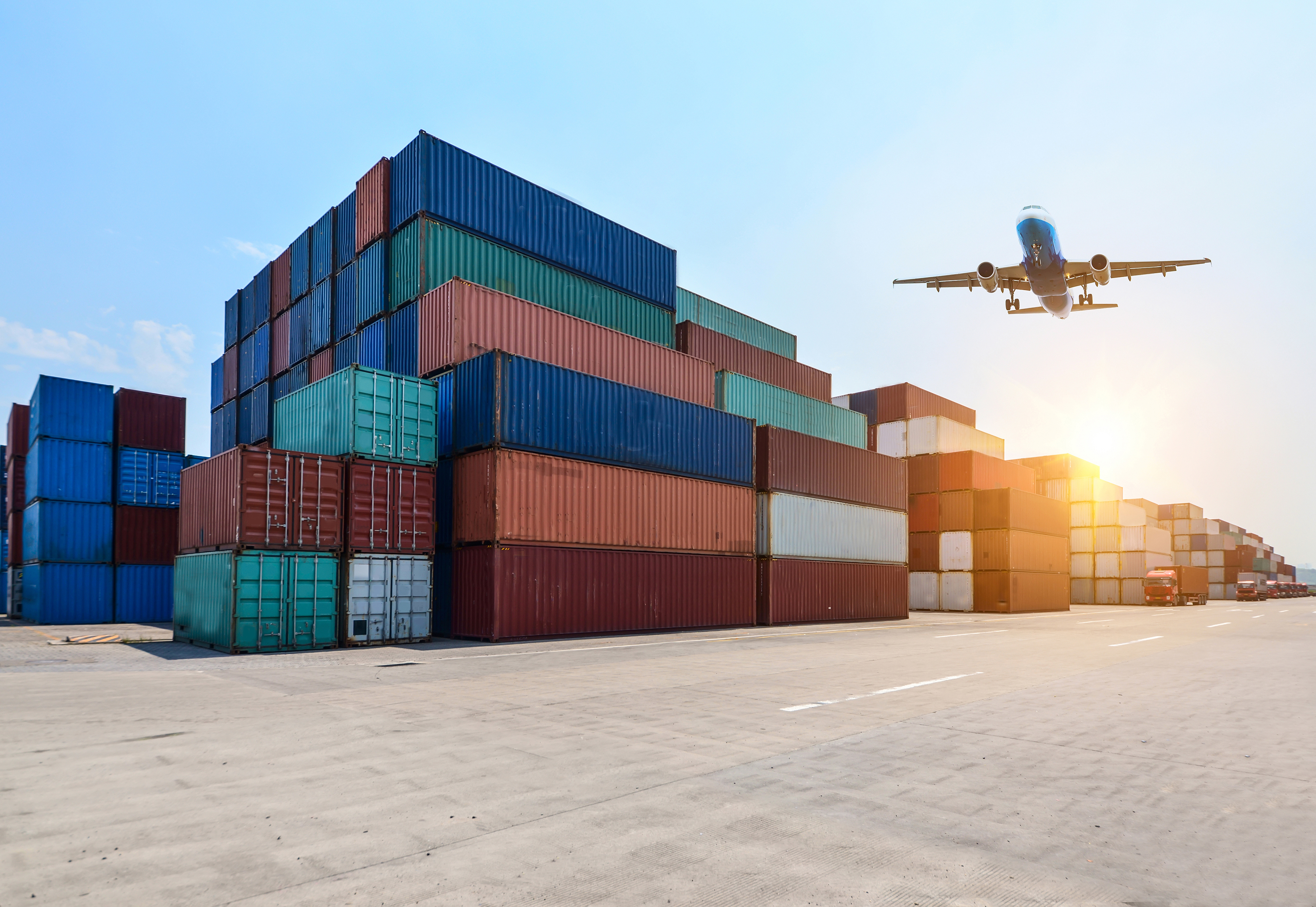 Containers/avión 
