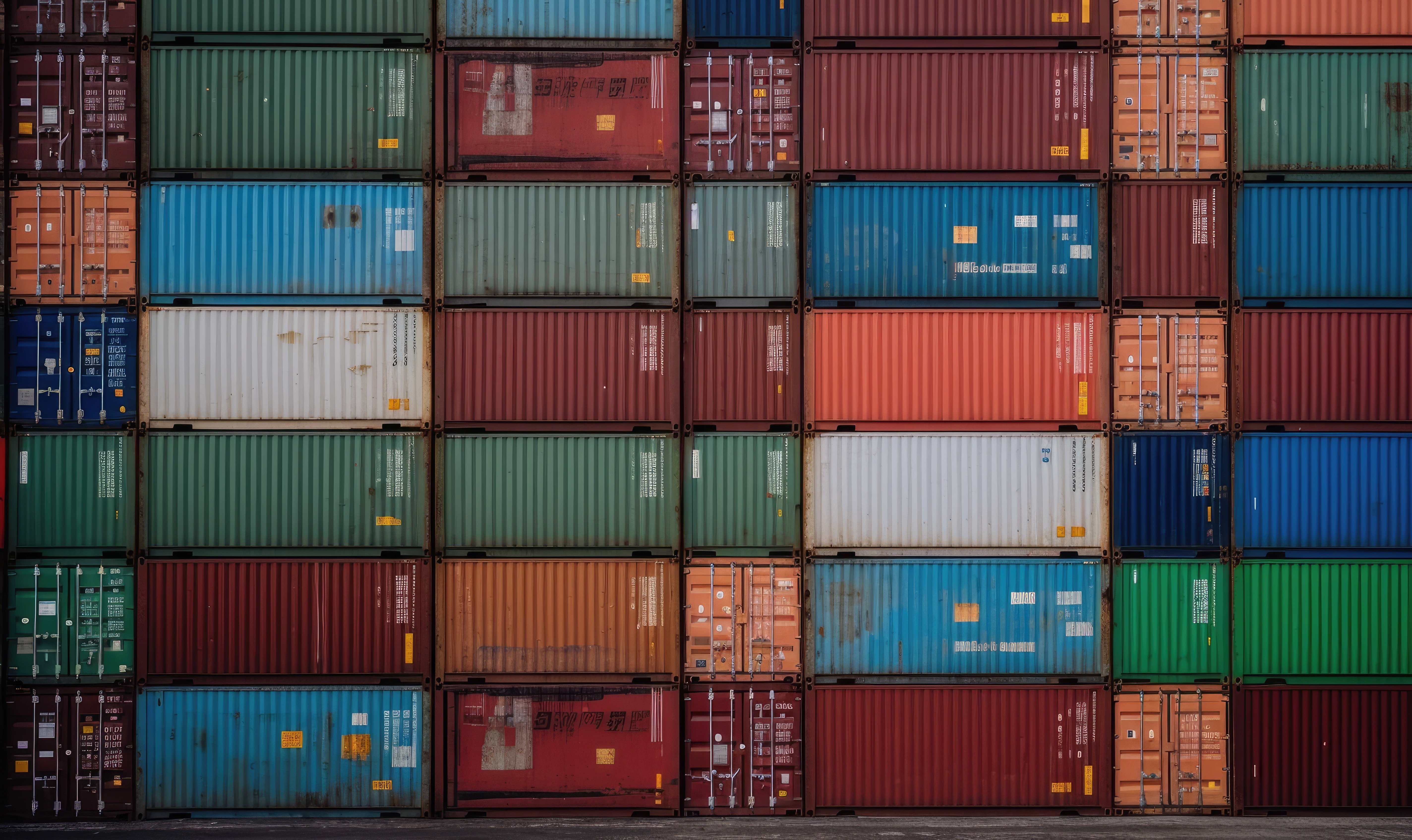 Containers varios colores